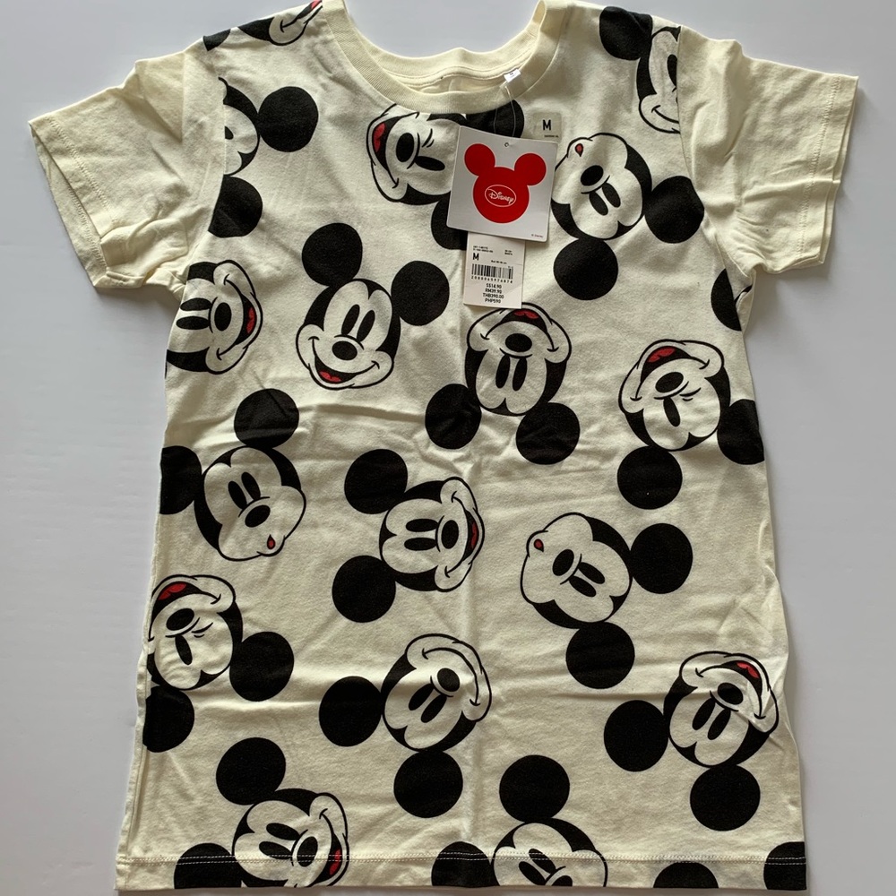 Mickey head uniqlo top